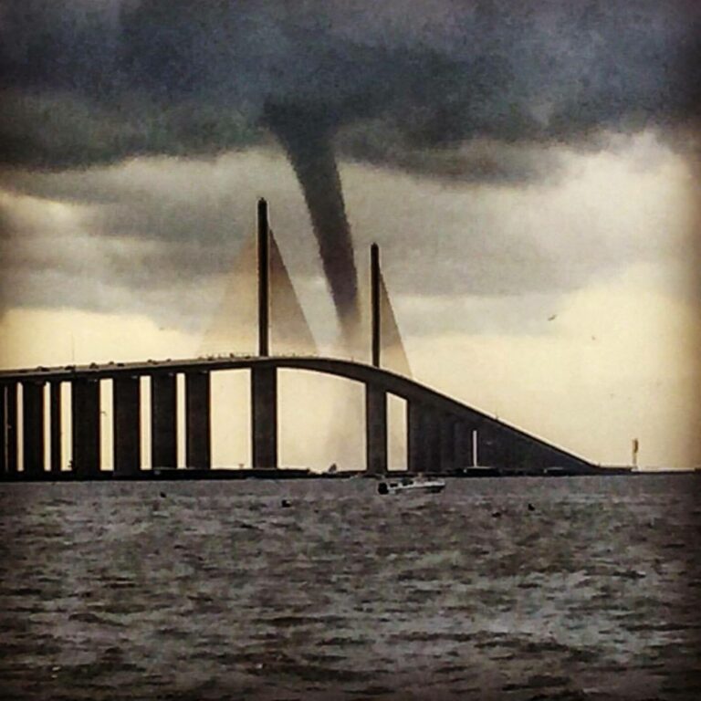 Twister hits Skyway