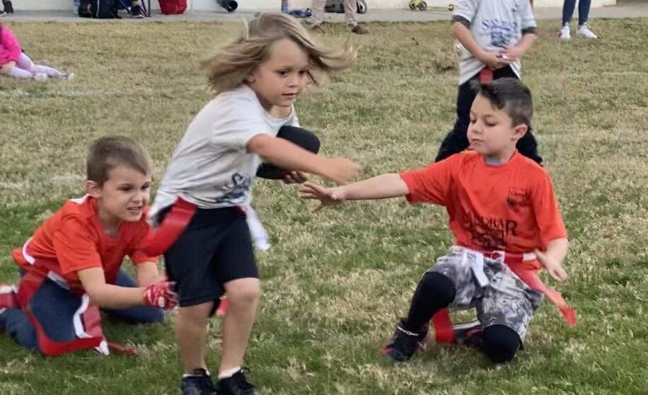 Youngest footballers learning game at The Center