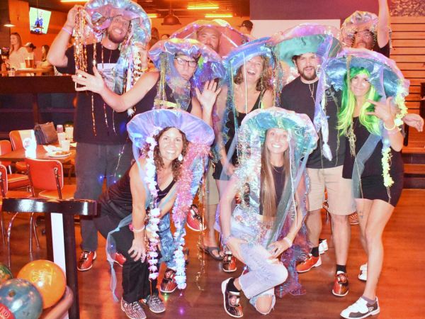 Bowling fun raises funds for The Center