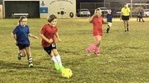Center fall youth soccer