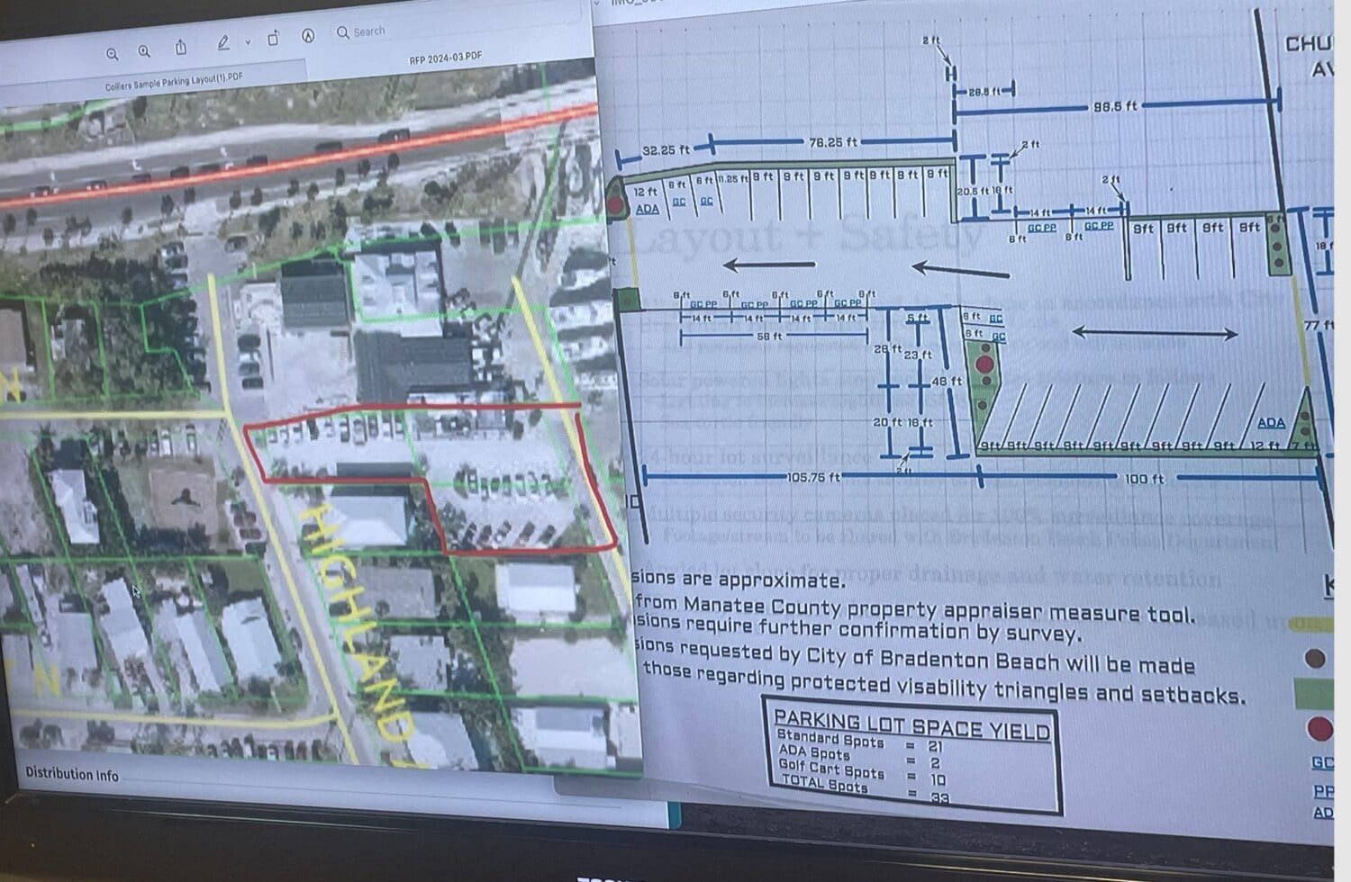 Commissioners approve paid parking lot