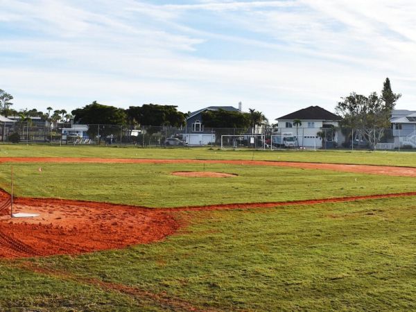 City baseball field being restored
