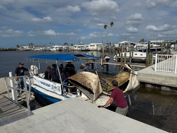 Marine debris cleanup successful