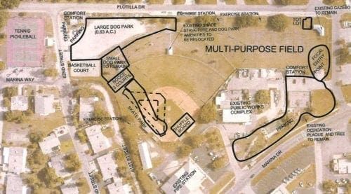 holmes beach city field proposal