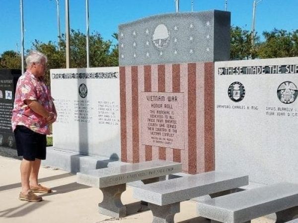 Tom Vaught at Veterans Park, Bradenton