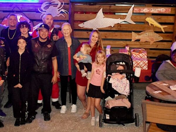 Renegades bring Christmas joy to three families