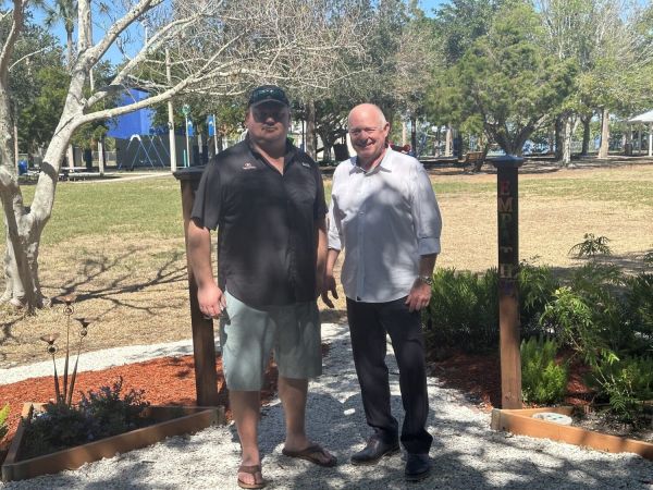 Family, friends honor AME teacher with memorial garden