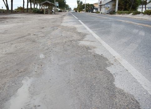 Bradenton Beach Gulf Drive bike path
