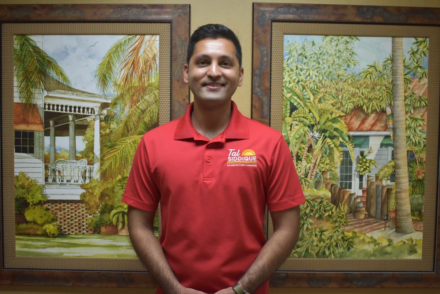 Siddique discusses county commission campaign