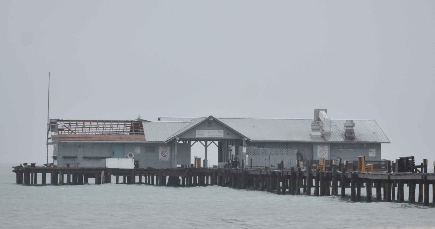 City Pier badly damaged, temporary ferry landing installed