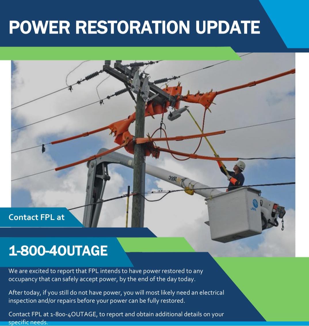 Power, mail restored in Bradenton Beach, new storm concerns emerge