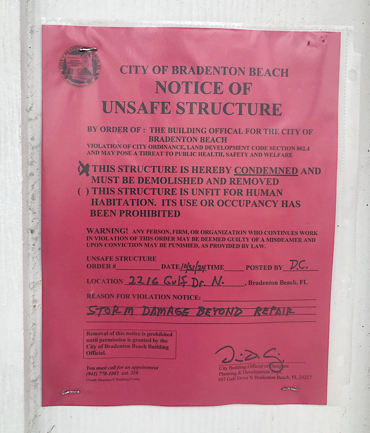 ‘Love Shack’ cottage owner staves off condemnation