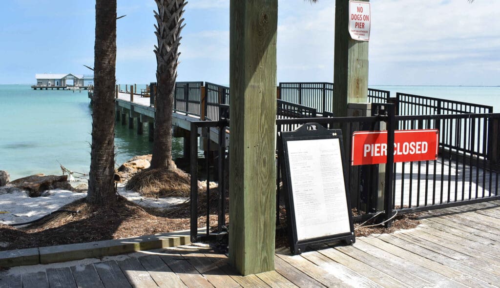 Report identifies cause of pier walkway failure