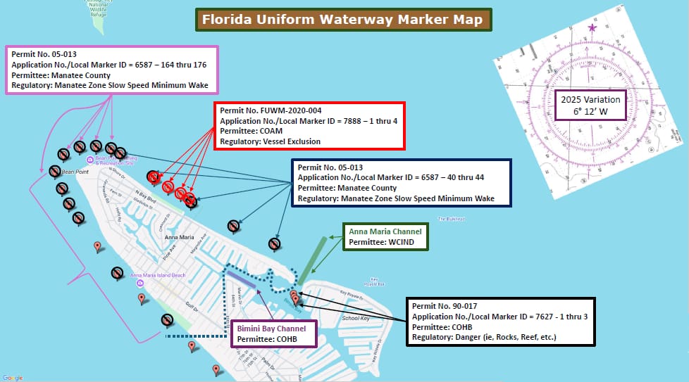 Sail & Power Squadron identifies missing waterway markers