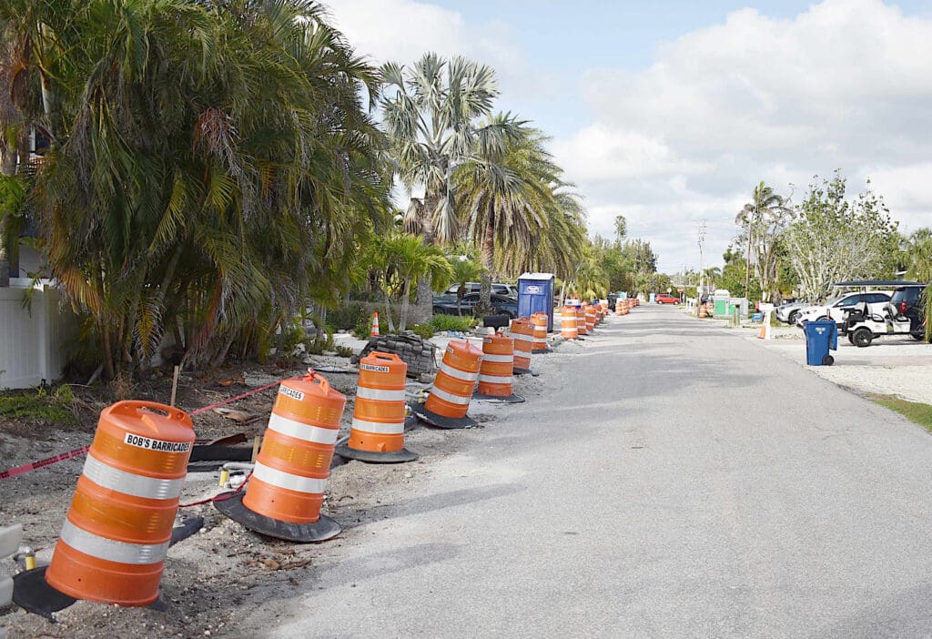 Water main replacement continues in Holmes Beach