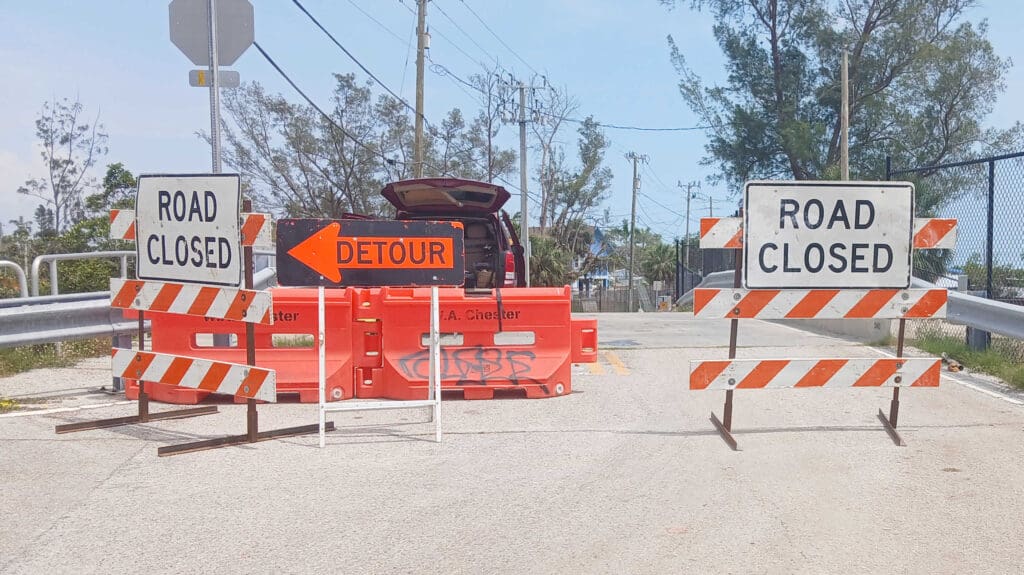 Utilities work, intersection closure continues near Cortez Bridge