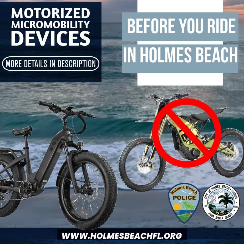 Police chief addresses e-bikes, e-motorcycles