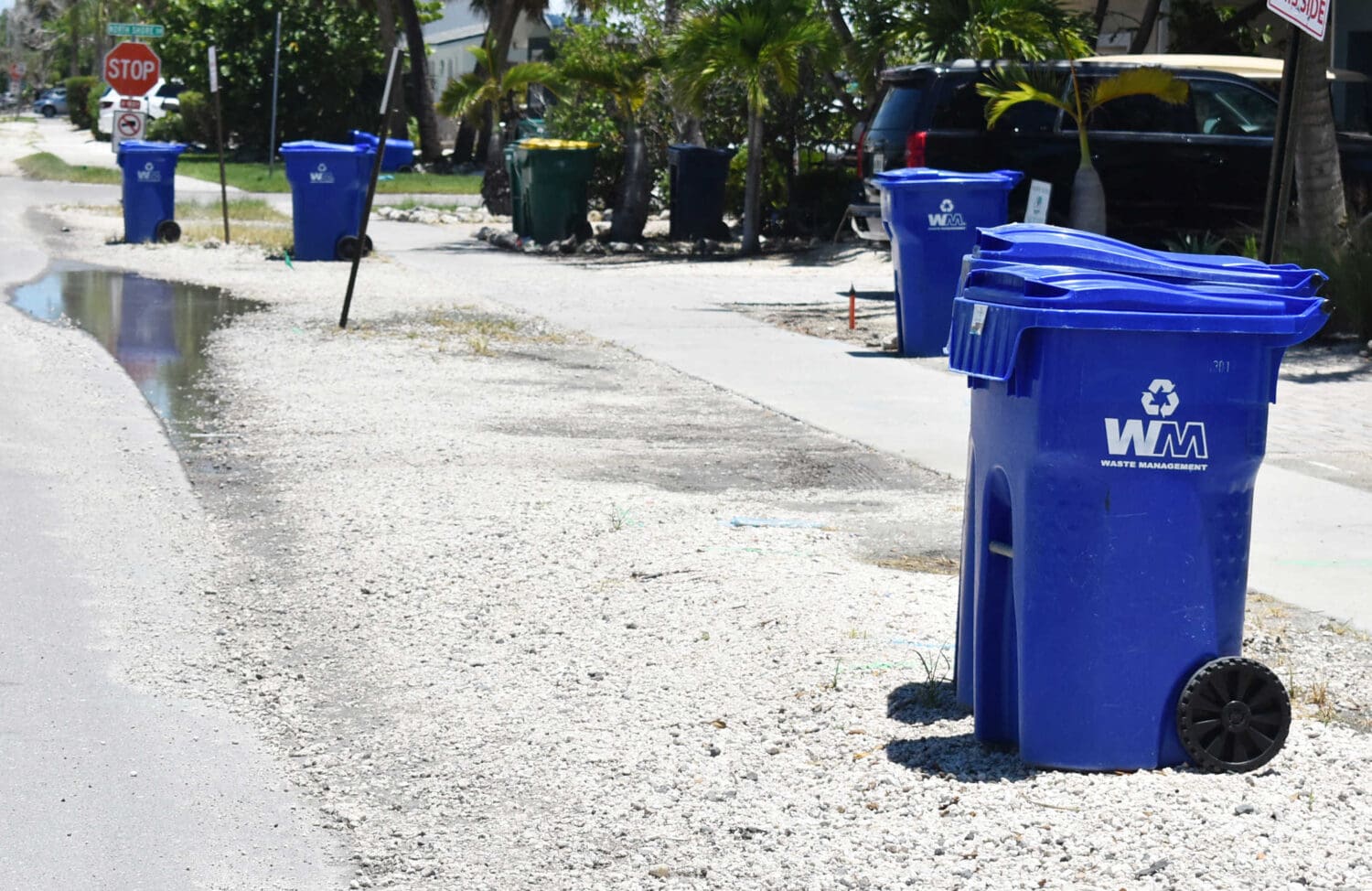 Waste Management proposes mandatory side-door service