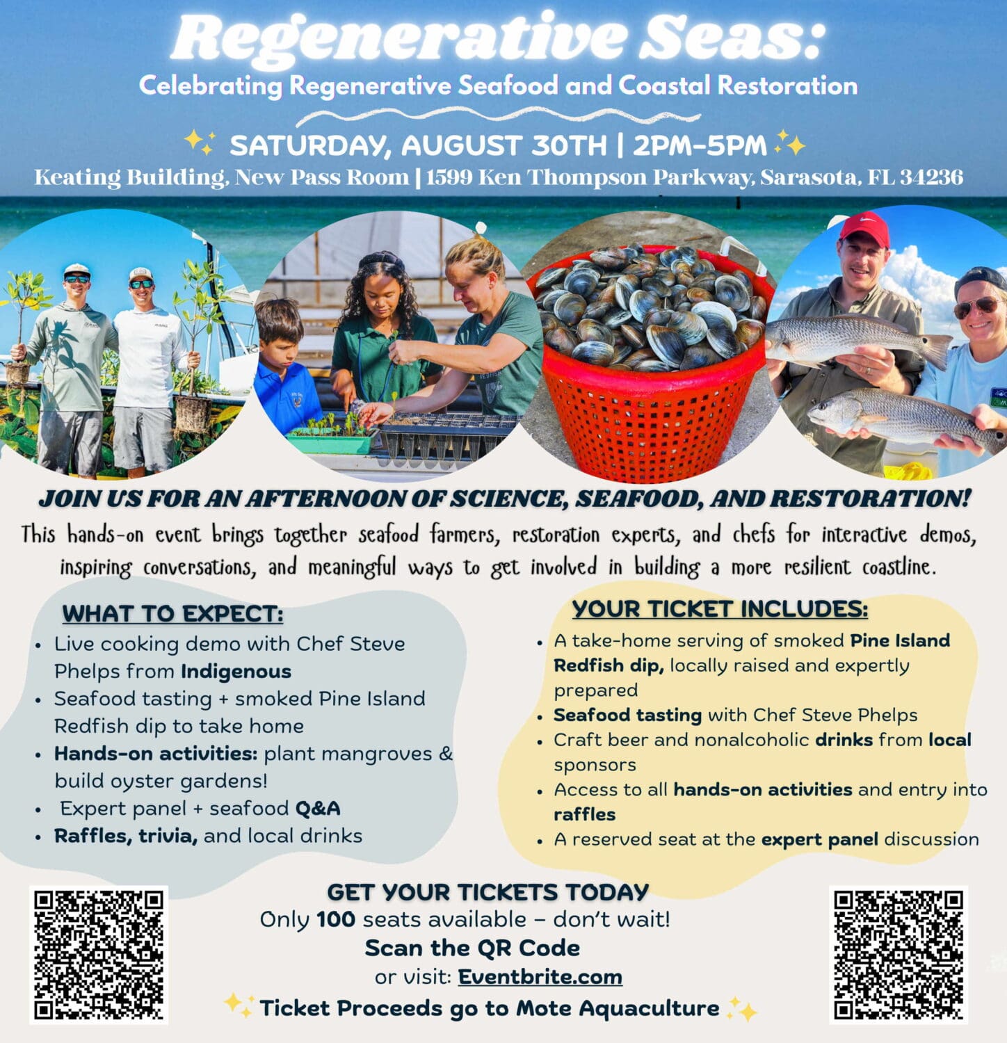 Pine Island Redfish: Sustainable aquaculture