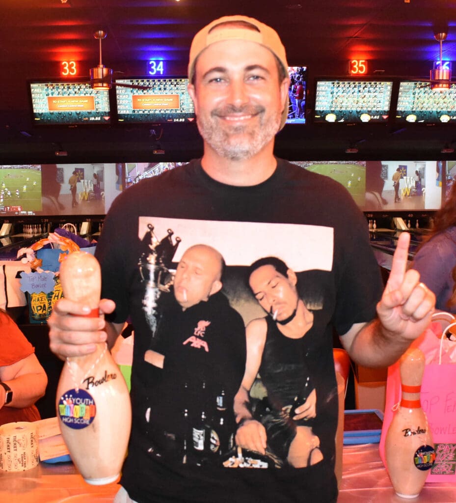 Bowling fun raises funds for The Center