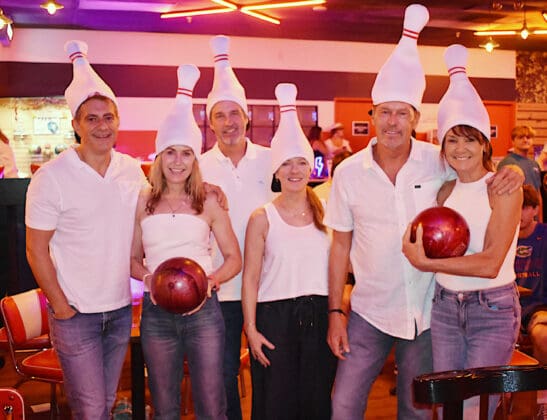 Bowling fun raises funds for The Center