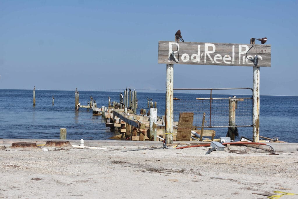 2024 hurricanes revisited; two piers remain closed