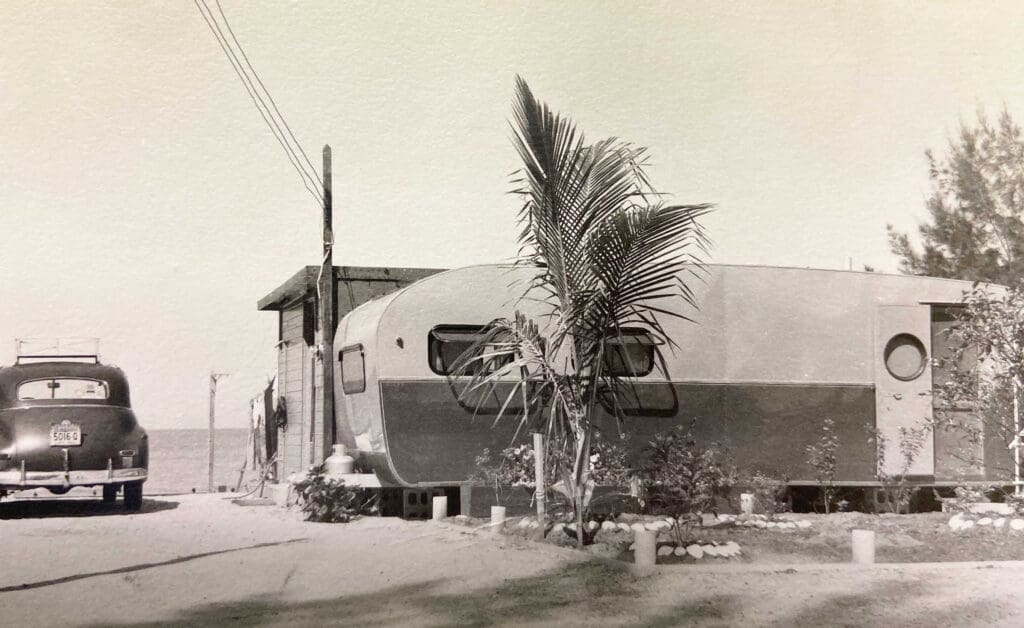 Beachfront property now vacant due to hurricane