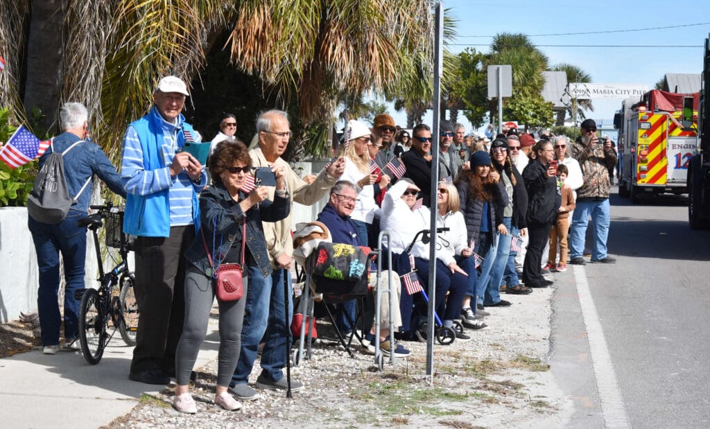 Anna Maria honors veterans with parade, recognition ceremony
