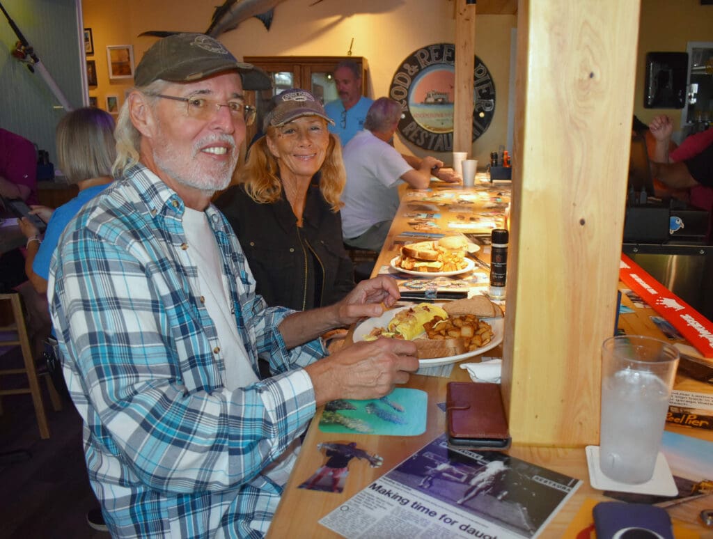 The Rod & Reel restaurant sets sail