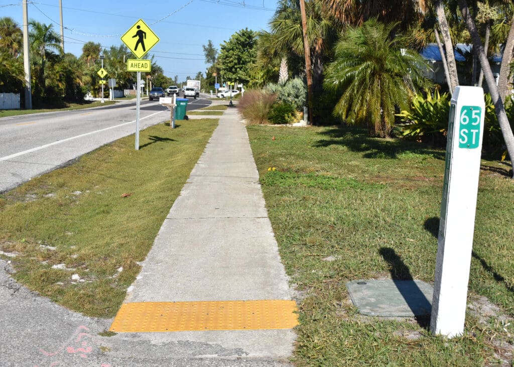 65th Street sidewalk plans discarded