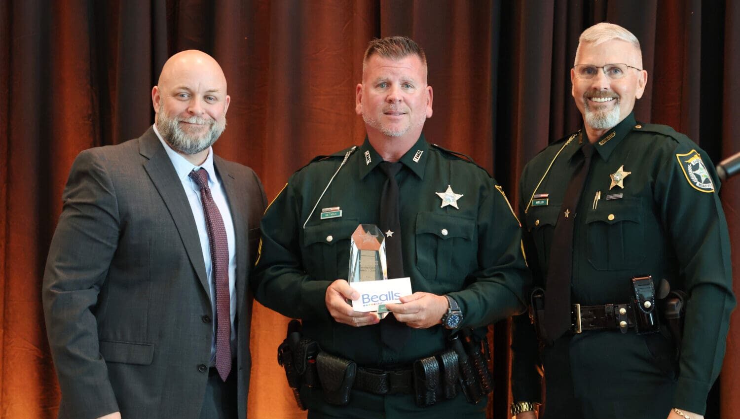 Sgt. Getman receives Deputy of the Year award