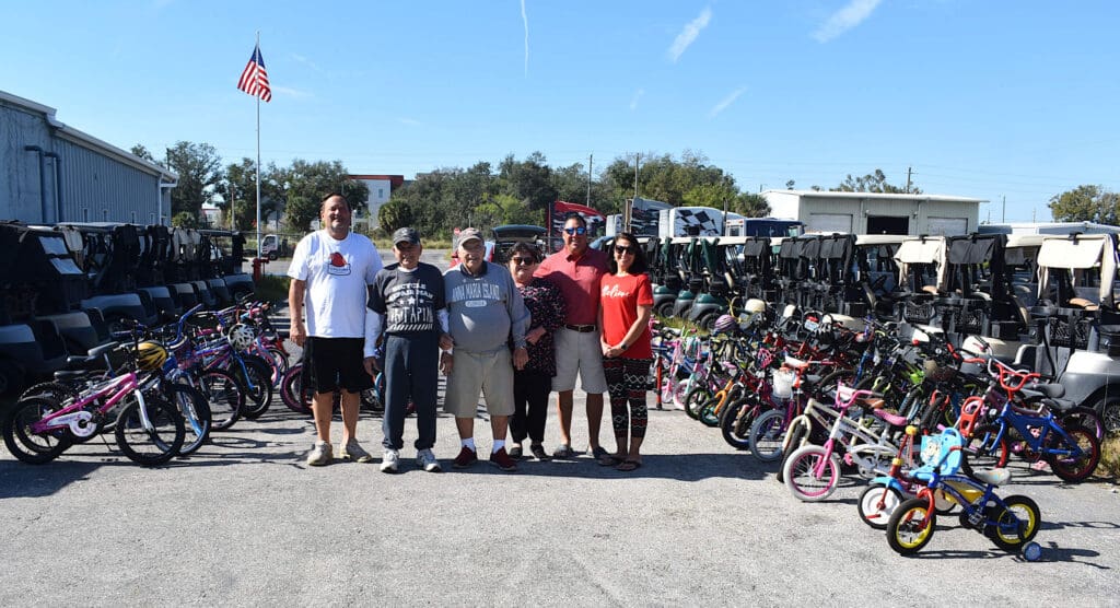 Anna Maria resident restores, donates Christmas bikes