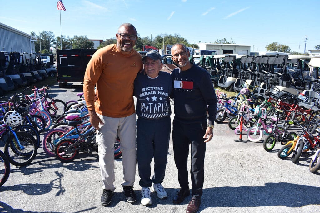 Anna Maria resident restores, donates Christmas bikes