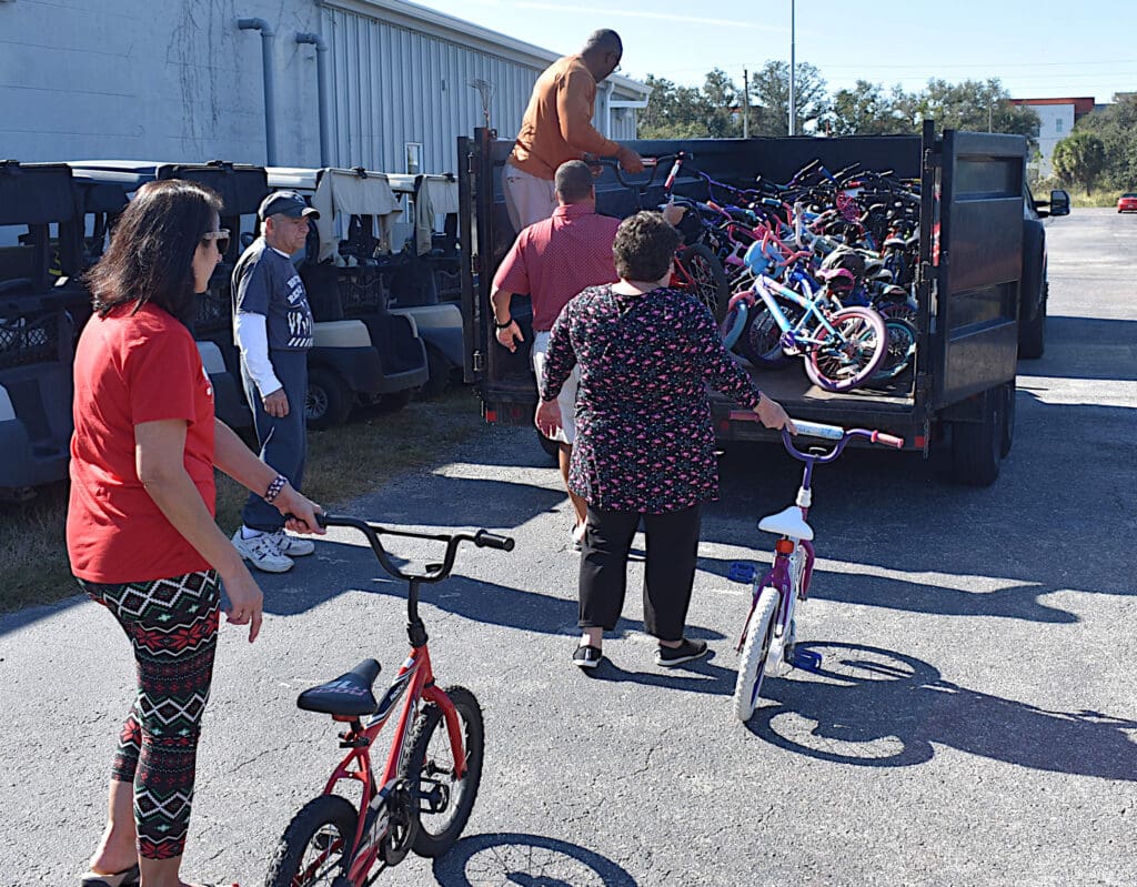 Anna Maria resident restores, donates Christmas bikes