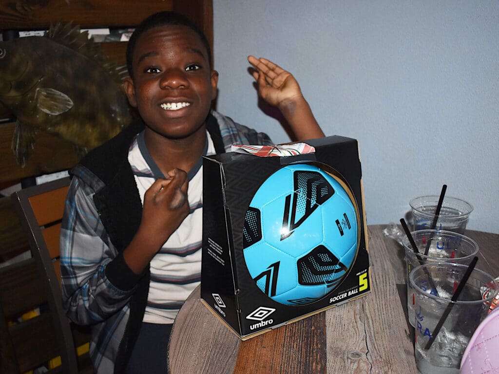 Renegades bring Christmas joy to three families