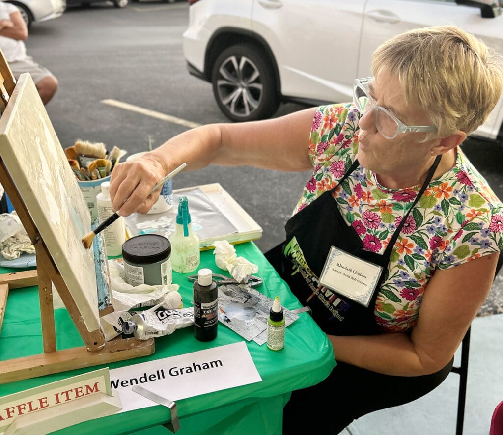 Artists’ Guild members ‘Paint the Town’