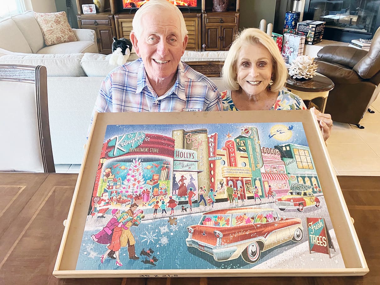 Holmes Beach couple completes 110th jigsaw puzzle