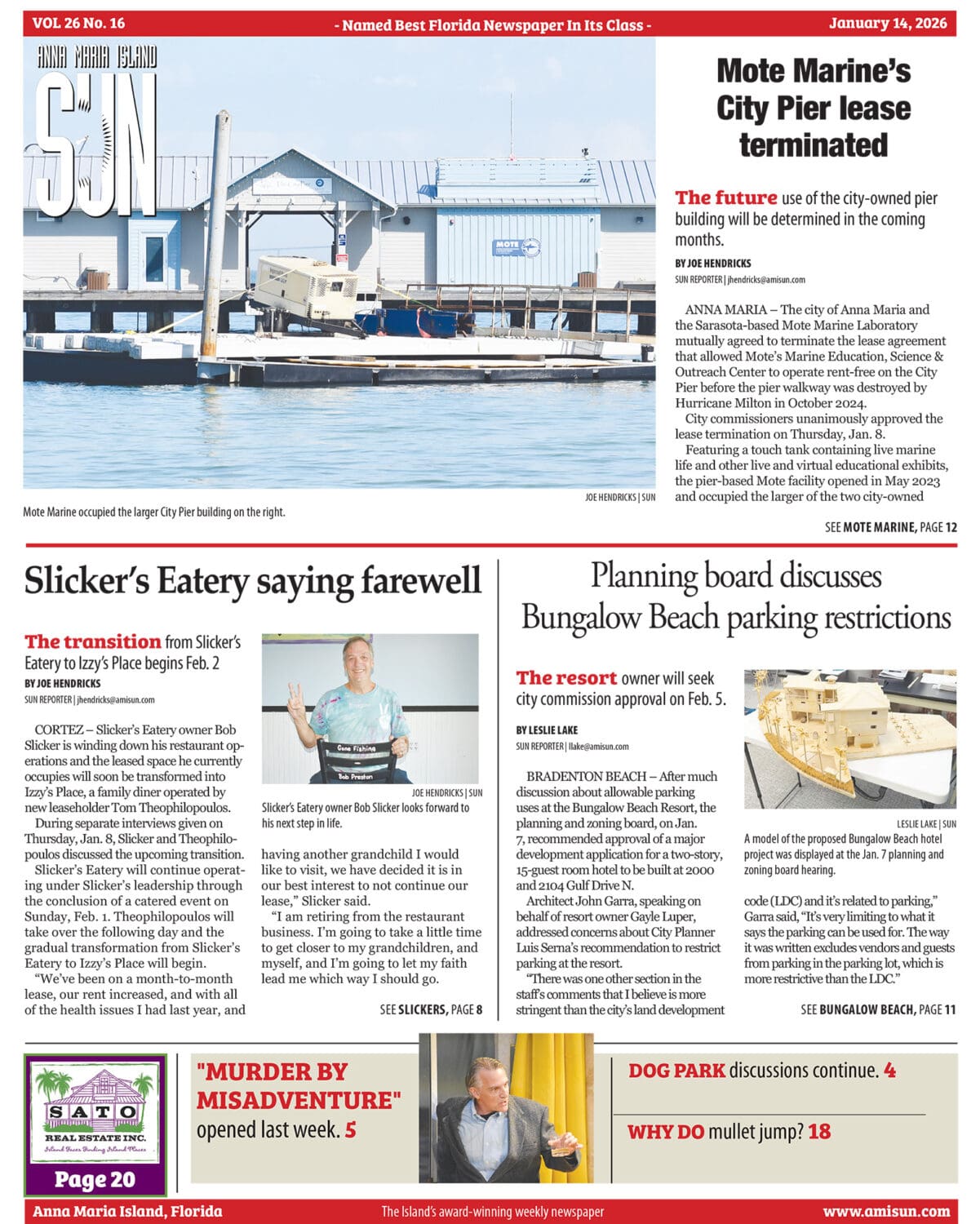 Anna Maria Island Sun Online Archives