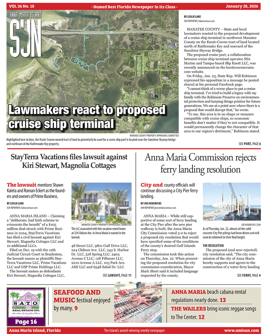 Anna Maria Island Sun Online Archives