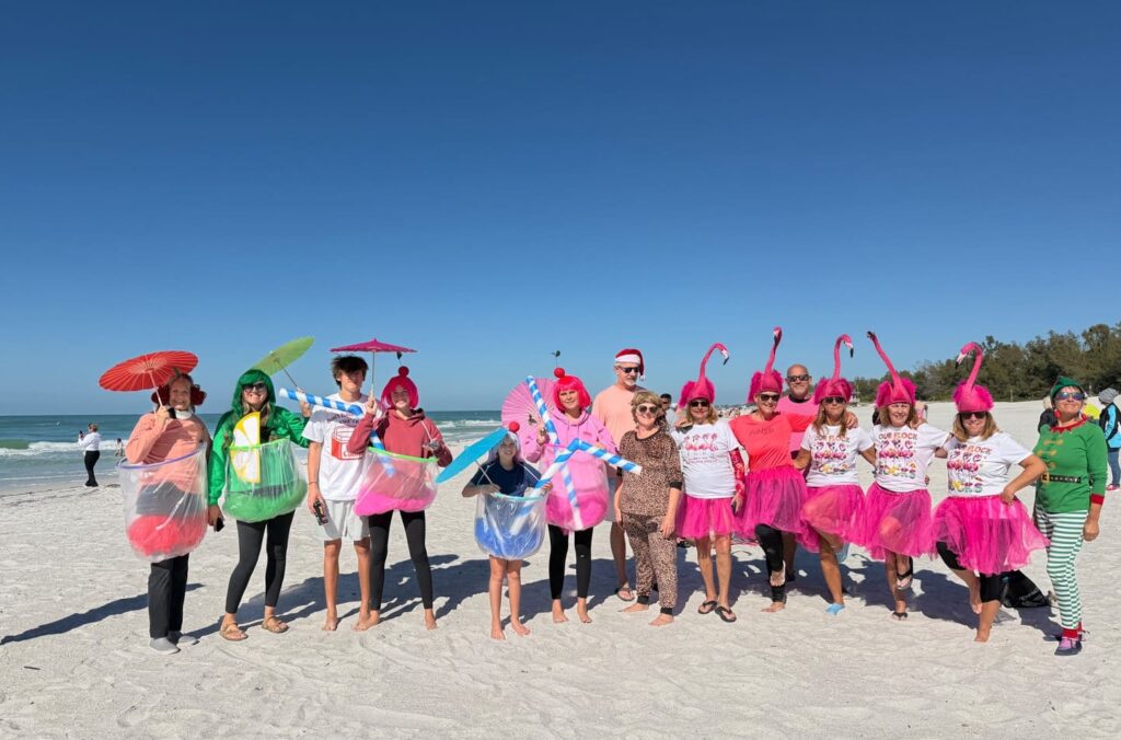 Taking the plunge at the Shamrock Shiver