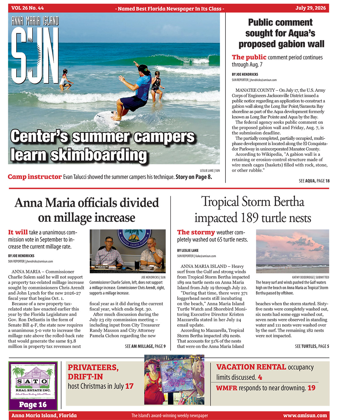 Anna Maria Island Sun Online Archives