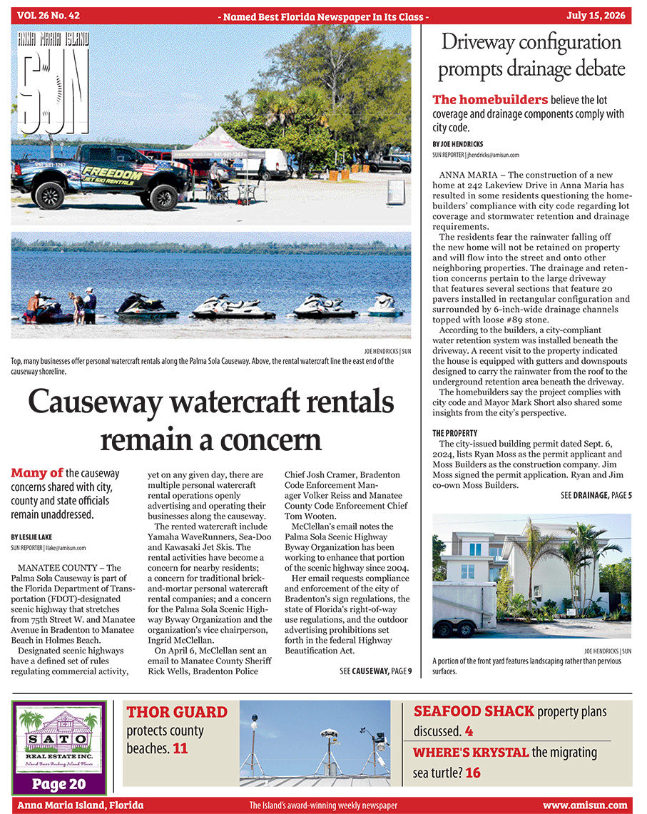 Anna Maria Island Sun Online Archives