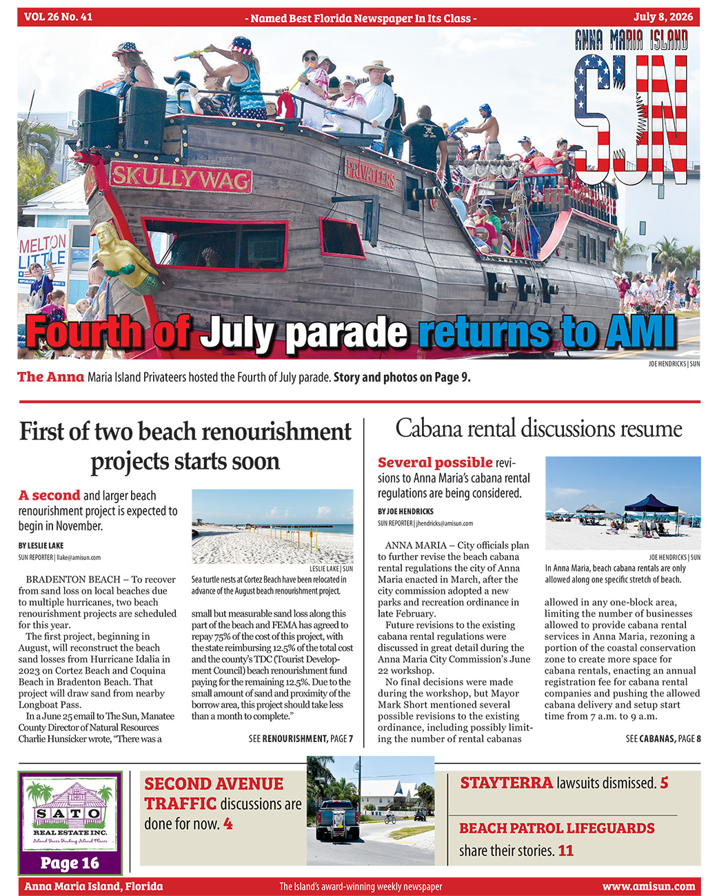 Anna Maria Island Sun Online Archives