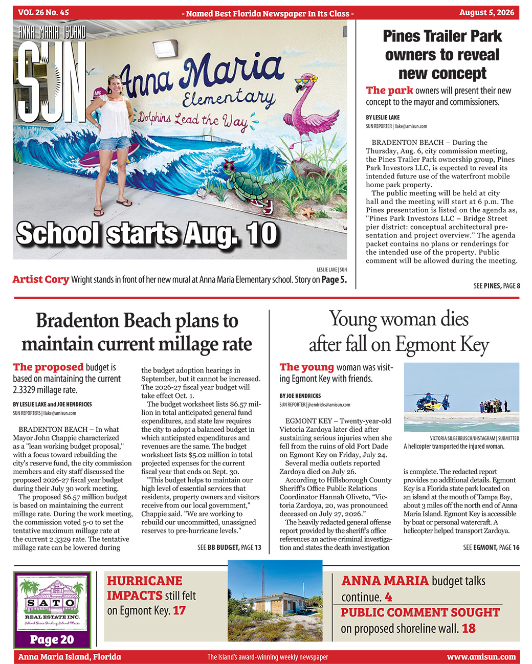 Anna Maria Island Sun Online Archives