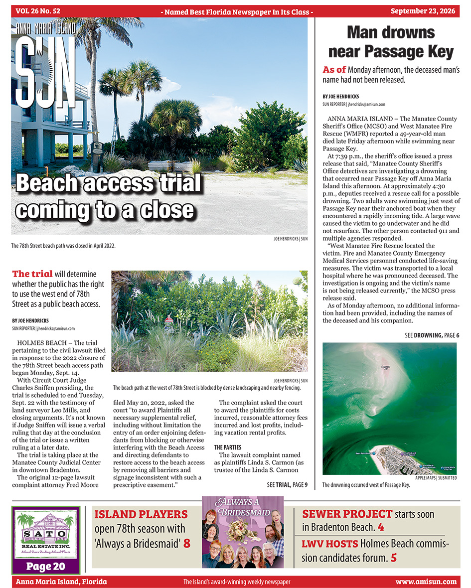 Anna Maria Island Sun Online Archives