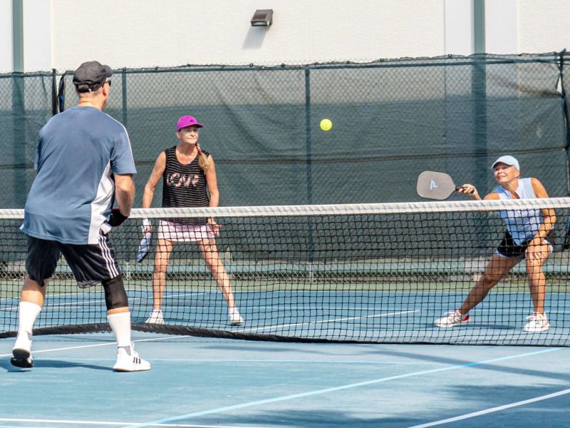 AMI pickleball players have many options