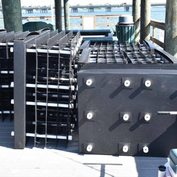 Mini reefs at pier repaired without approval