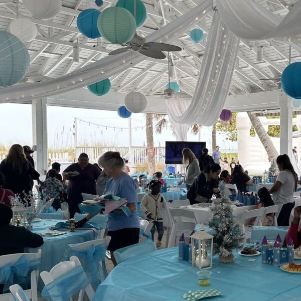 Sandbar party big fun for kids