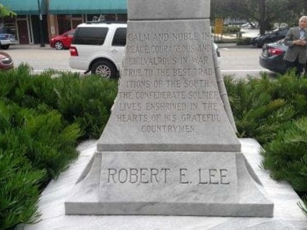 Confederate monument debated