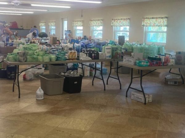 Supply distribution continues at Sunny Shores